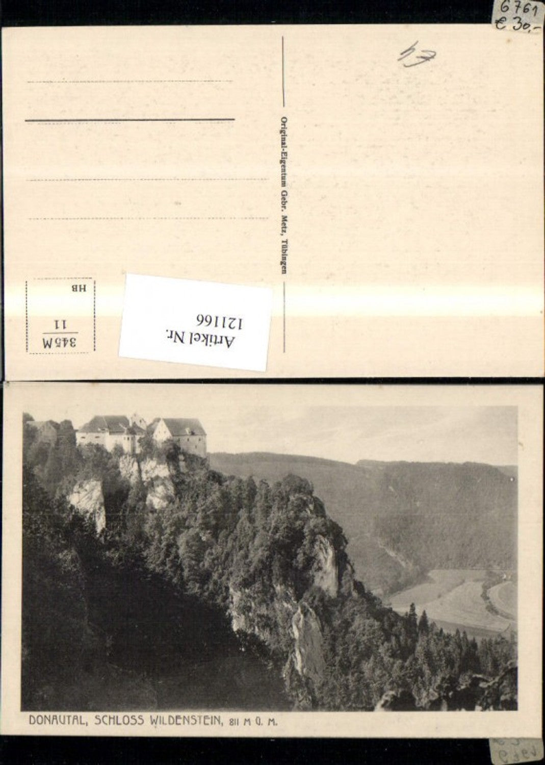 121166, Danube Valley Wildenstein Castle