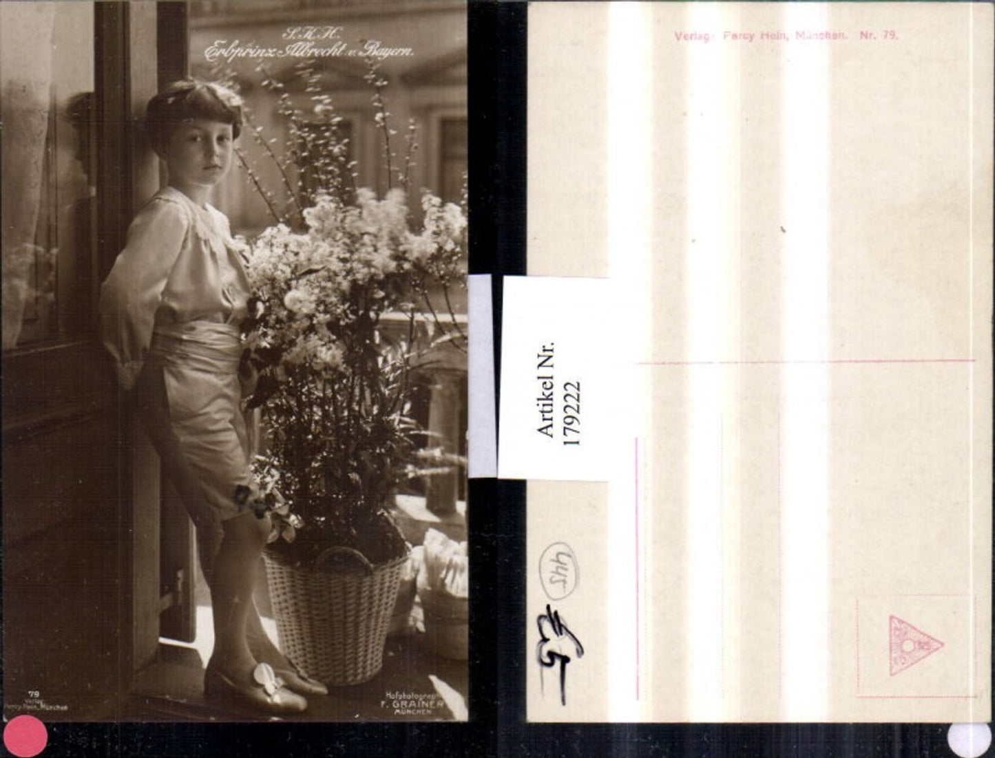 179222, Hereditary Prince Albrecht of Bavaria