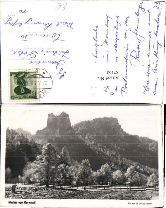 87163,PhotoAK RAR Kernhof b. Lilienfeld Hainfeld