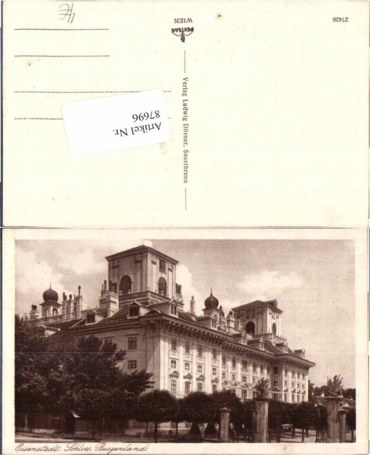 87696, Eisenstadt, area near the castle