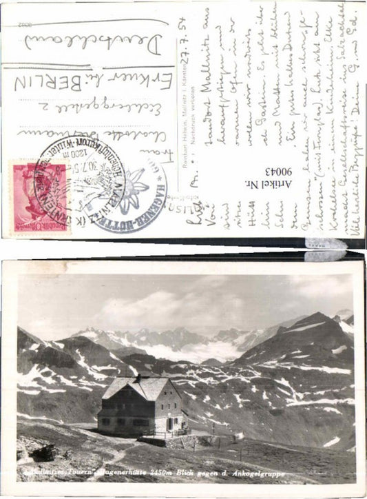 90043, Mallnitz Mallnitzer Tauern Hagenerhütte