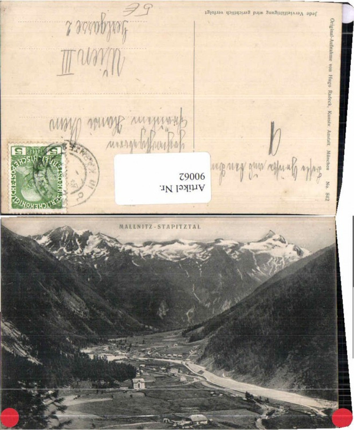 90062, Mallnitz Stapitztal 1910