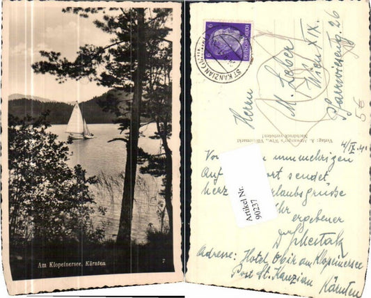 90237,Partie am Klopeinersee Kühnsdorf Segelboot