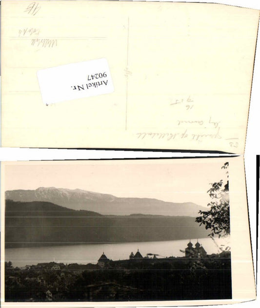 90247,PhotoAK Millstatt on Lake Millstättersee 1955