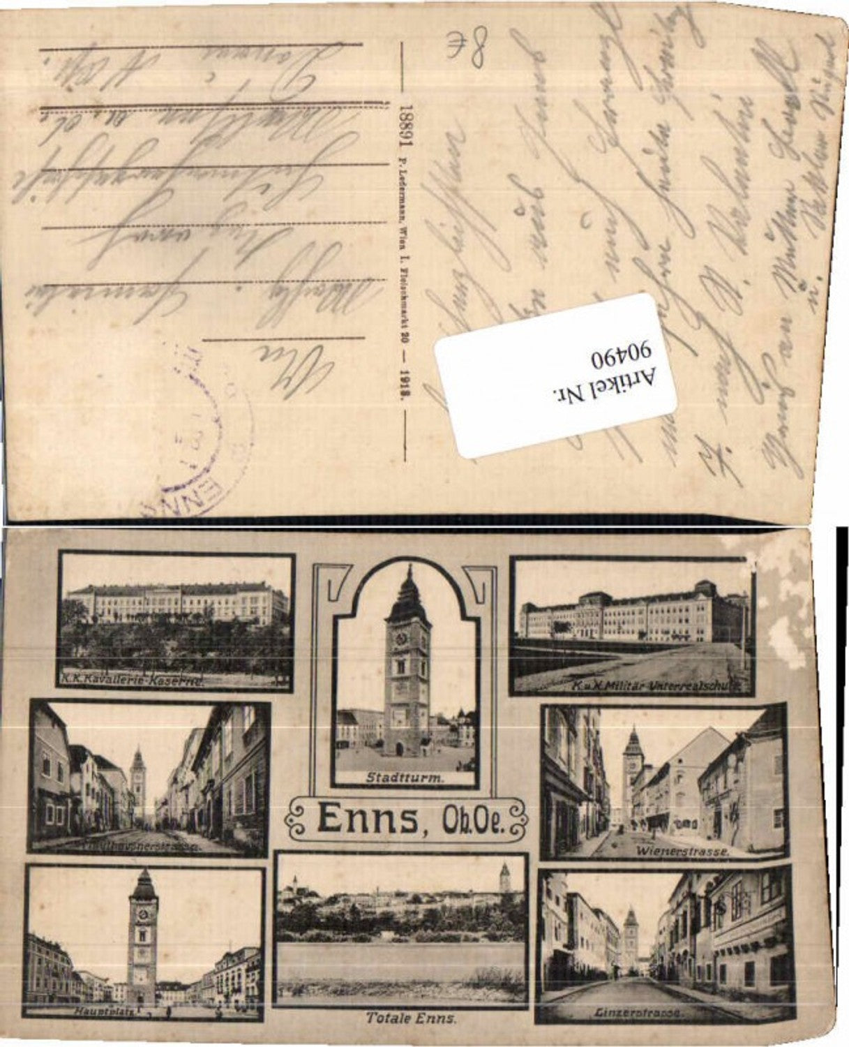 90490, Enns Barracks Linzerstrasse Mauthausnerstrasse