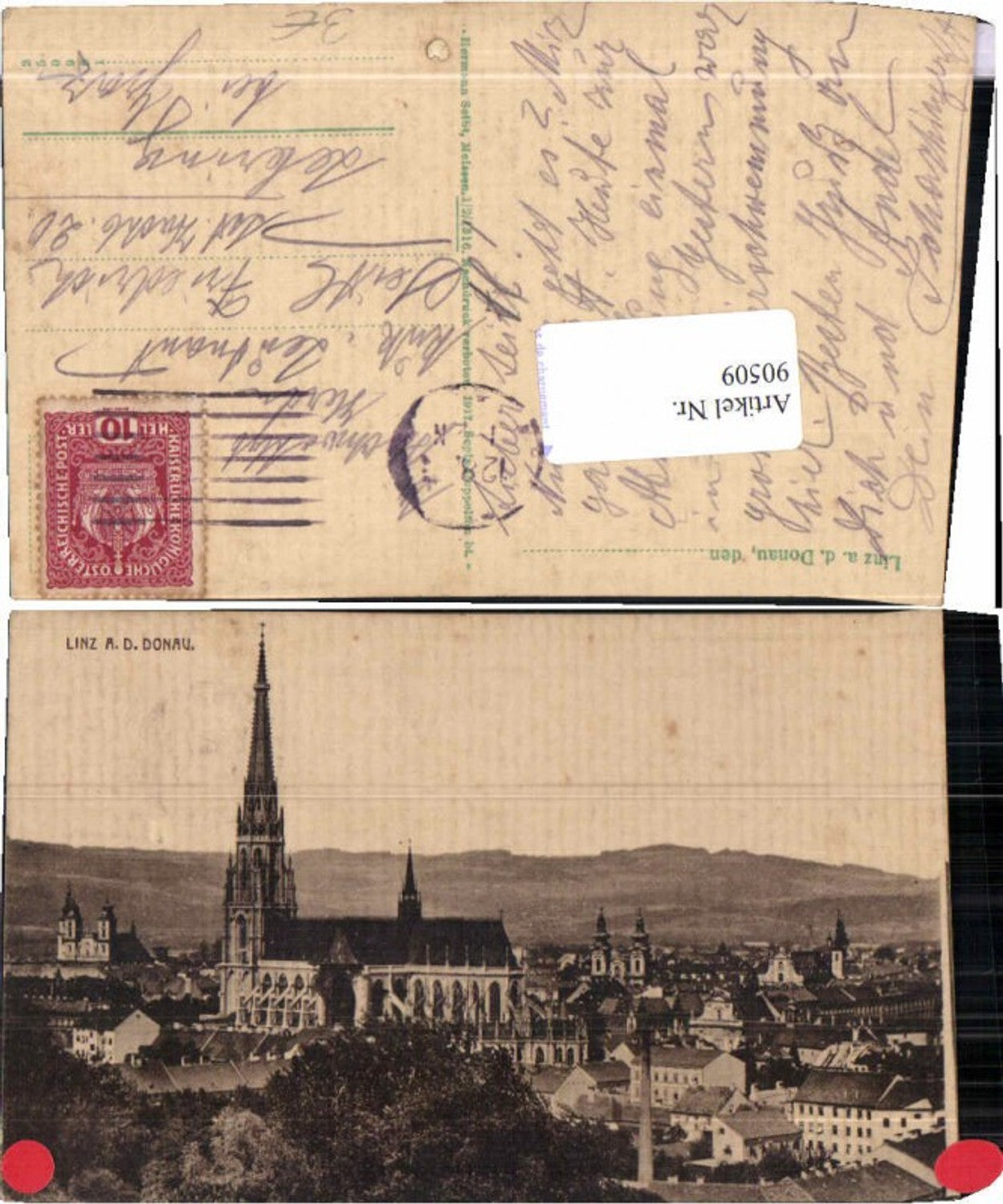 90509,Linz ad Donau total 1915