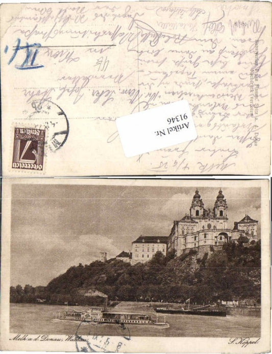 91346,Melk ad Donau Dampfer pub Koppel (Flamm)