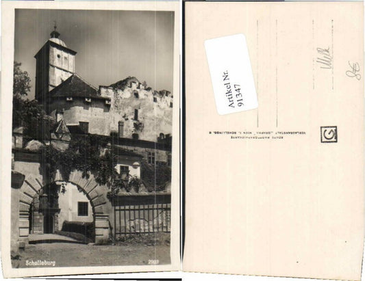 91347, Schallaburg near Melk 1930
