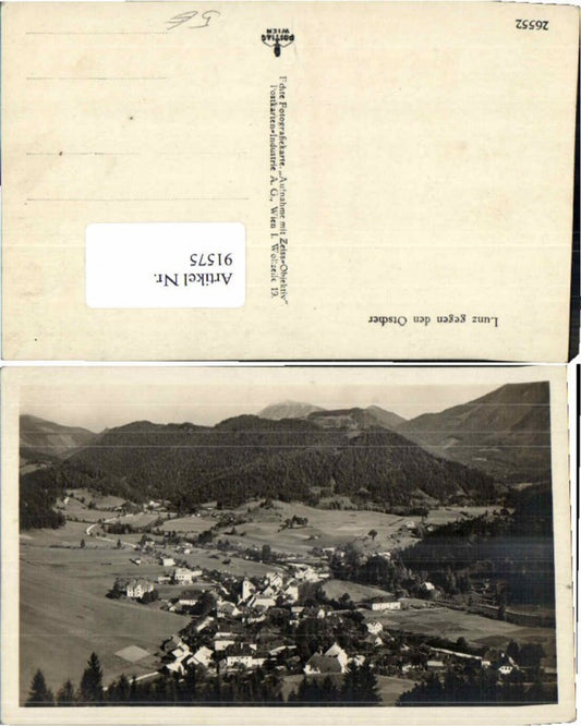 91575, Lunz m. Ötscher Lunzersee 1920