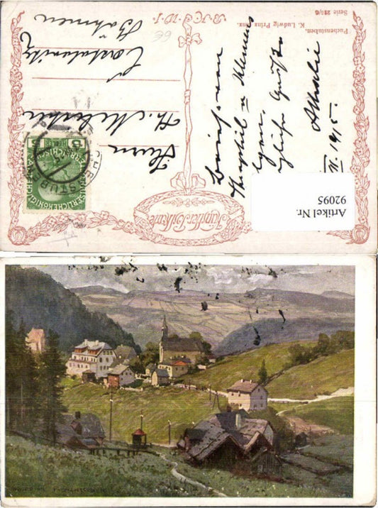 92095,Puchenstuben ad Mariazellerbahn Karl L. Prinz sign BKWI 226-6