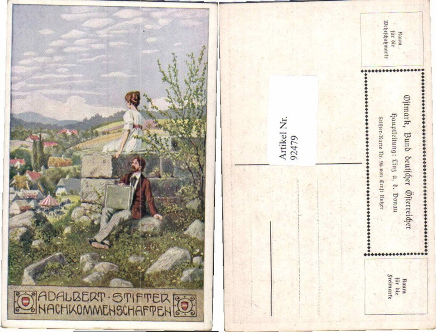 92479, E. Kutzer Ostmark Bund Deutscher Österreicher Nr 95