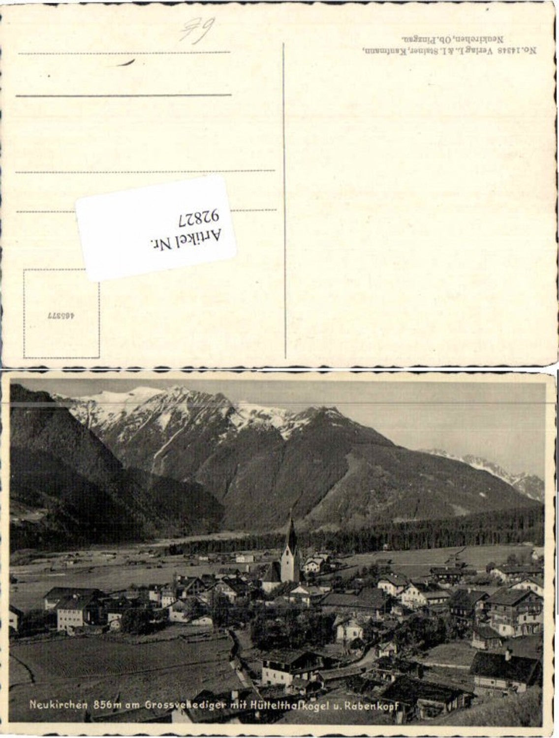 92827, Neukirchen am Grossvenediger, town view