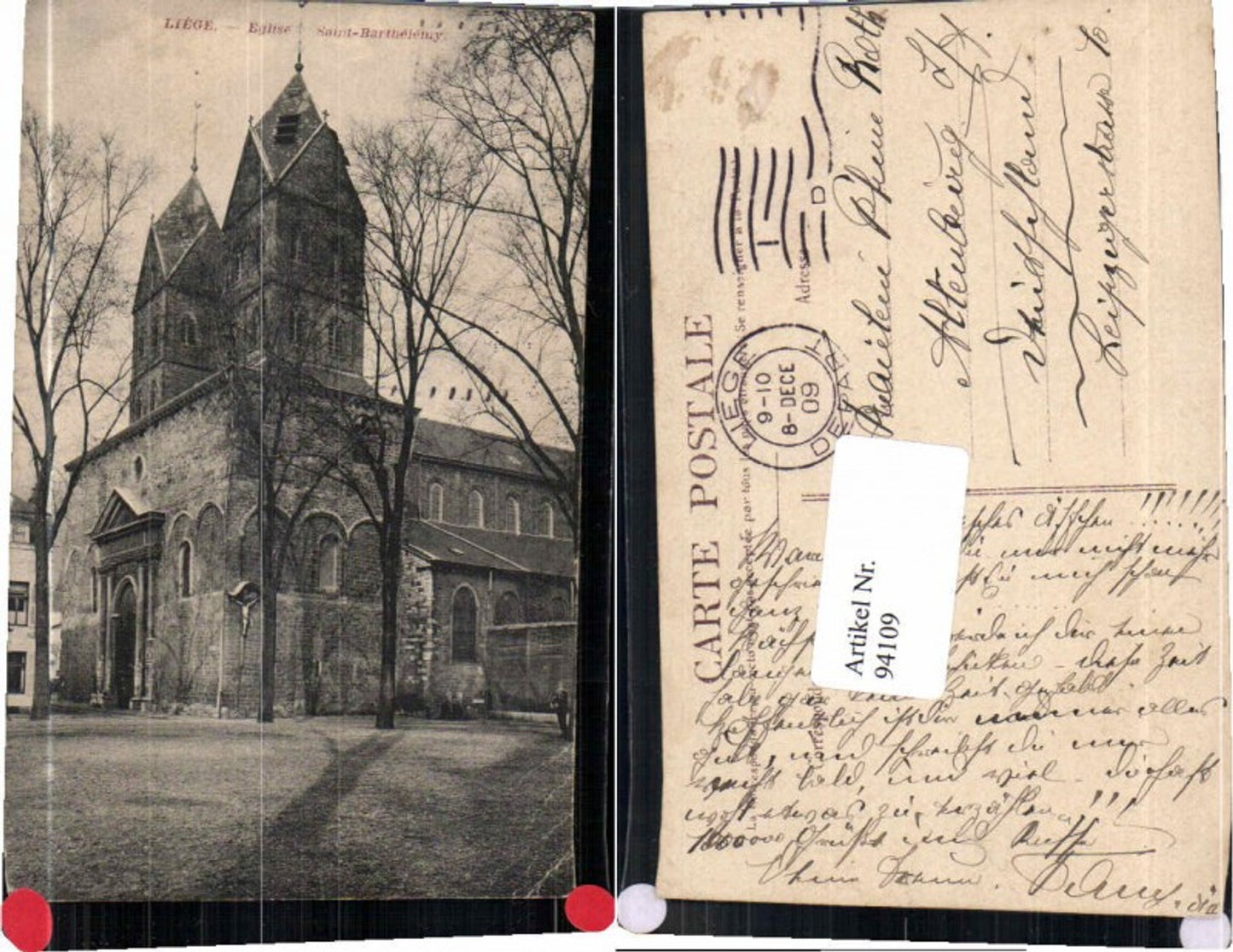94109, Liège Eglise Saint Bartheleniy Liège
