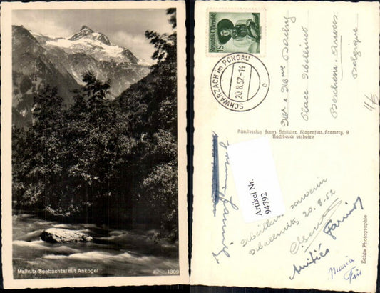 94792, Mallnitz Seebachtal m. Ankogel