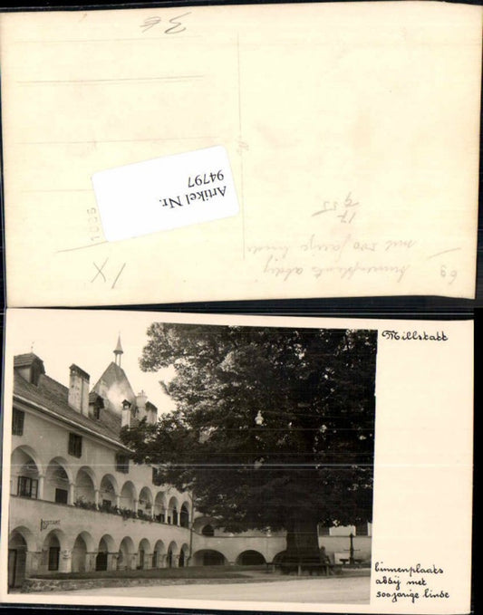94797,PhotoAK Millstatt Stiftshof 1955