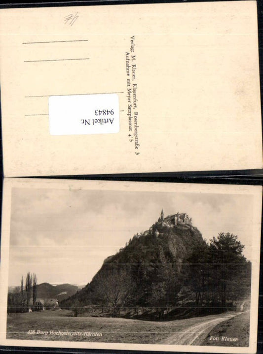 94843,Burg Hochosterwitz bei St Veit a.d. Glan