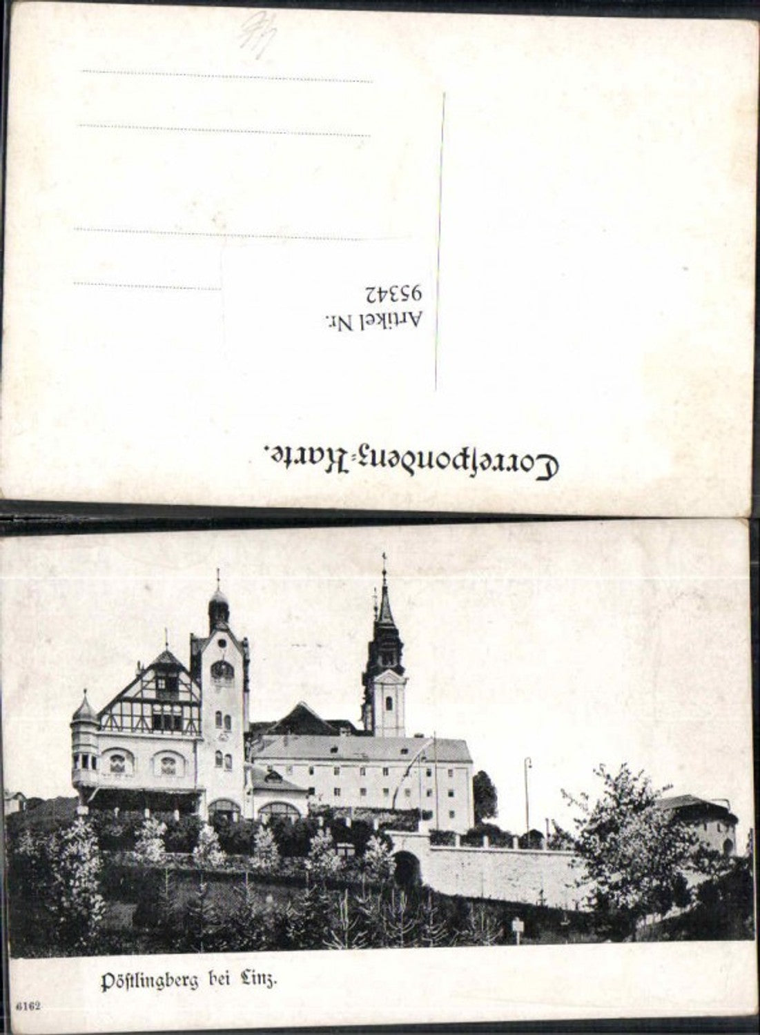 95342, Pöstlingberg b. Linz Hotel 1905