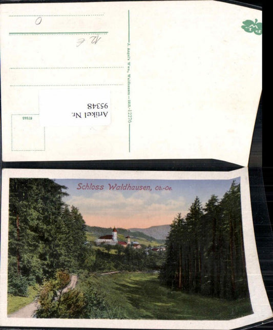 95348,Partie near Waldhausen in the Strudengau 1913