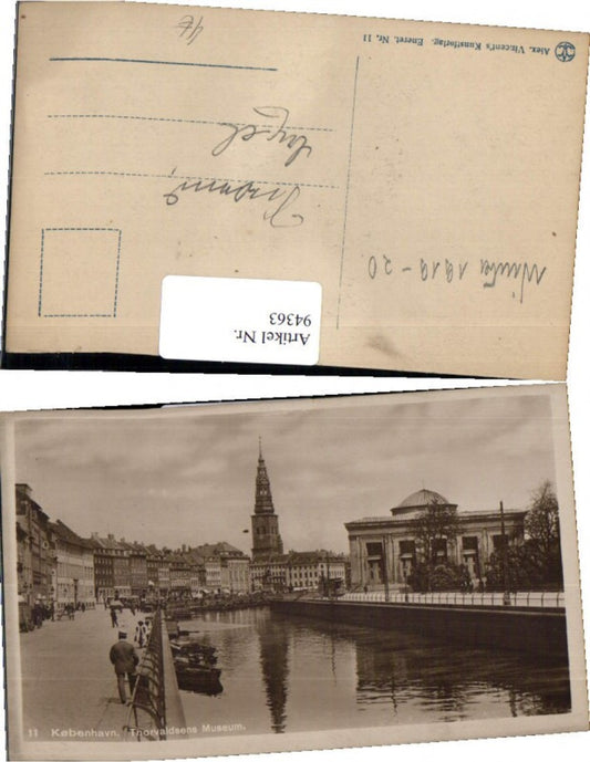 94363,Kobenhavn Copenhagen Thorvaldsens Museum