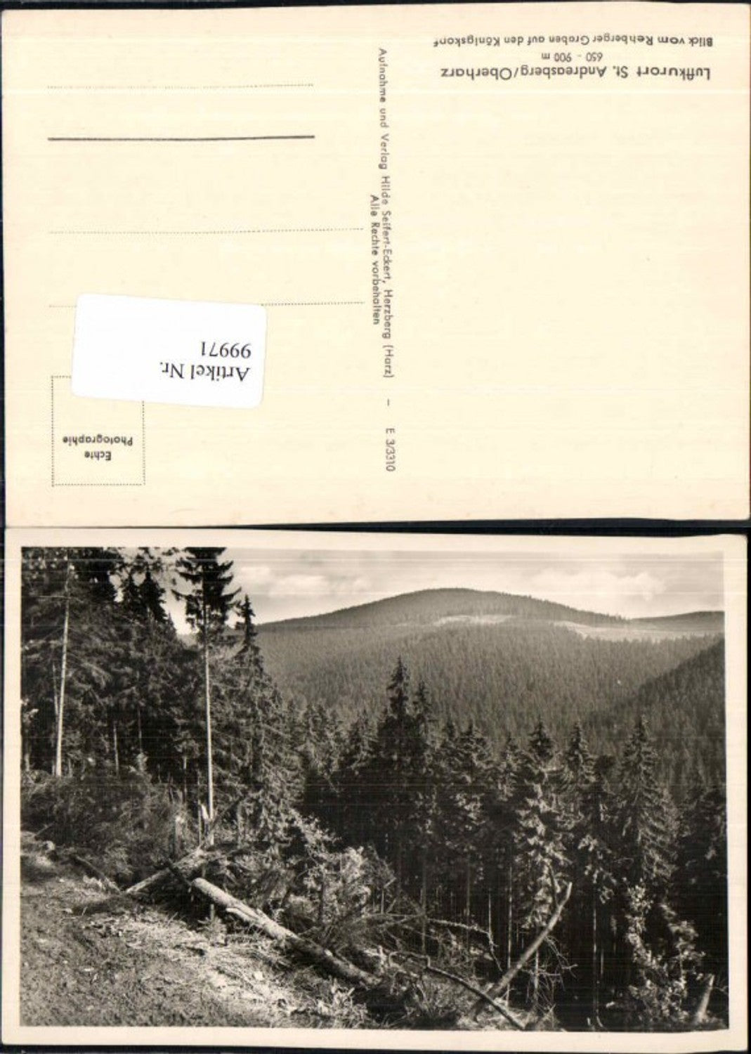 99971, Brocken near Wernigerode in the Harz Mountains
