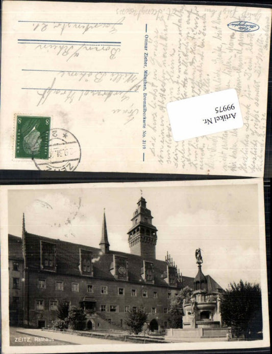99975, Zeitz Town Hall 1930