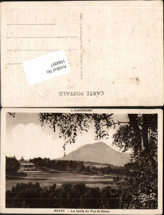 100097,Royat Le Golfe du puy de dome