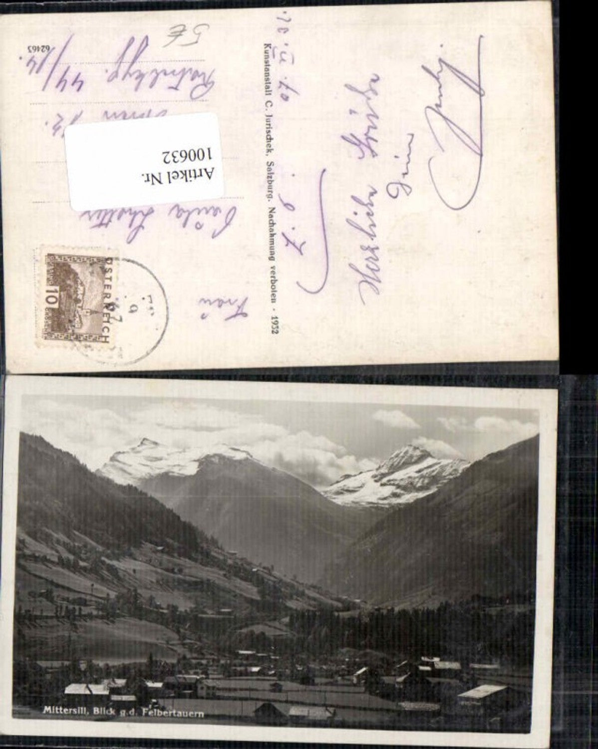 100632,Mittersill Blick g. Felbertauern
