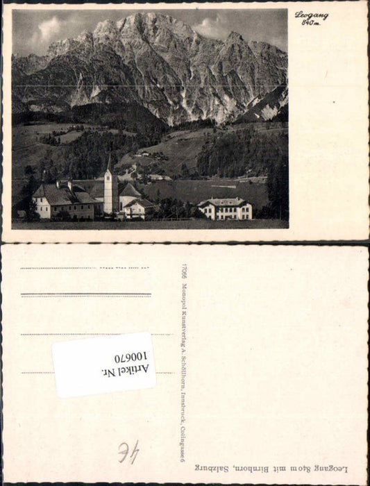 100670,Leogang bei Saalbach Ortsansicht