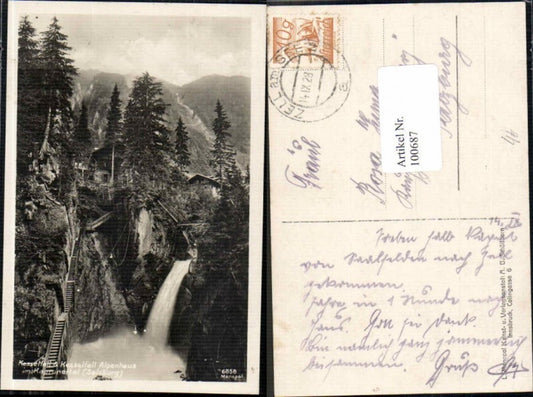 100687,Kesselfall Wasserfall Kaprun Kaprunertal