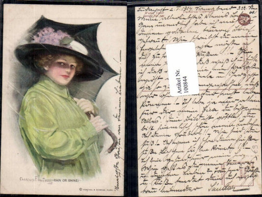 100844,Reinthal Newman 349 Edwardian Fashion Hat Clarence Underwood