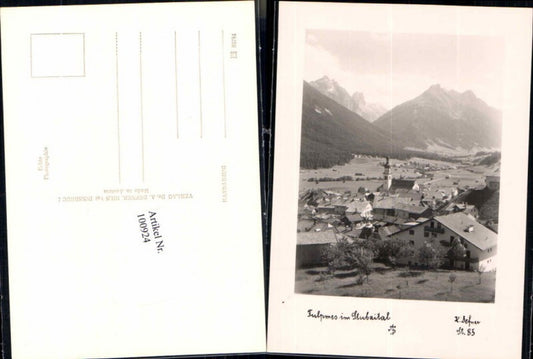 100924, Dr. Defner Igls Nr St 85 Fulpmes in the Stubai Valley