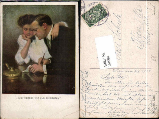 101000, M. Munk Vienna 833 Clarence F. Underwood Love