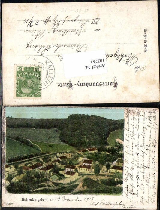 103263, Kaltenleutgeben Total 1910