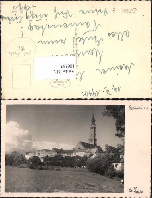 106553, Braunau am Inn, scene on the outskirts of town, photo AK pub Doppler