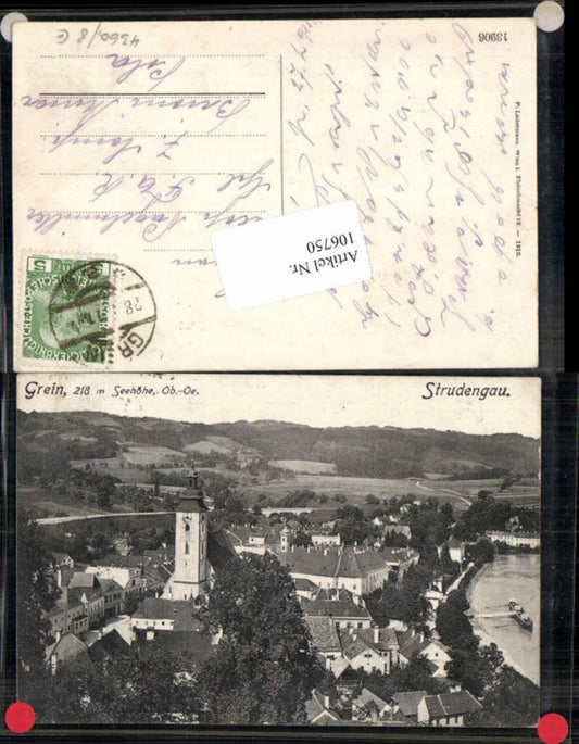106750, Grein ad Donau Strudengau 1910