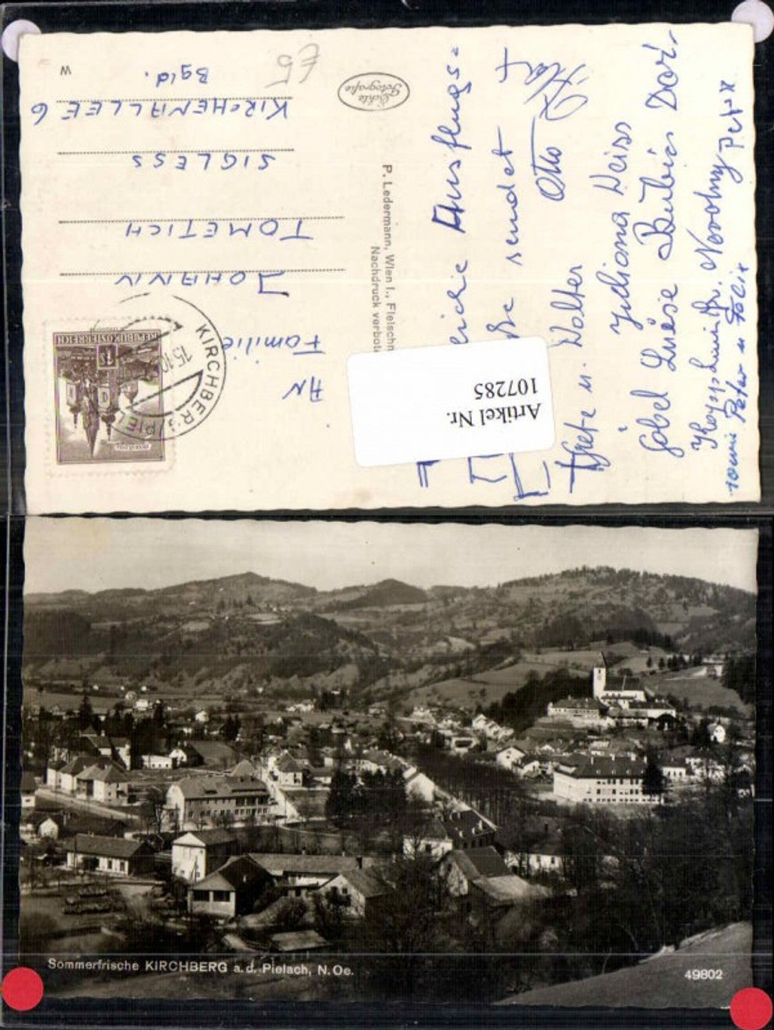 107285, Kirchberg ad Pielach 1960