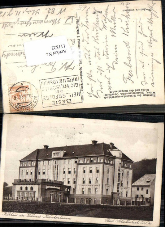 111822, Bad Schallerbach Kurhaus Verbands Krankenkasse
