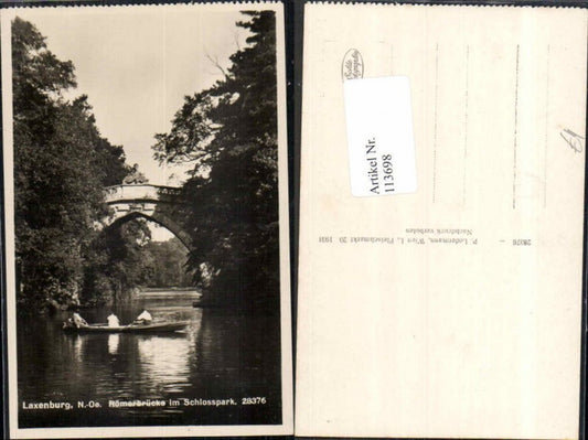 113698, Laxenburg near Vienna Roman Bridge Palace Park