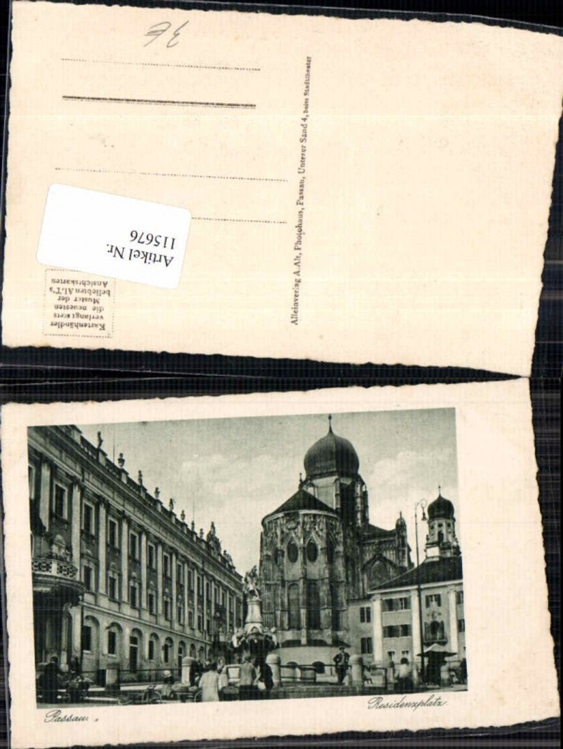 115676,Passau Residenzplatz