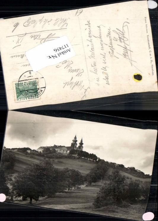 117456, Maria Taferl Marbach photo postcard