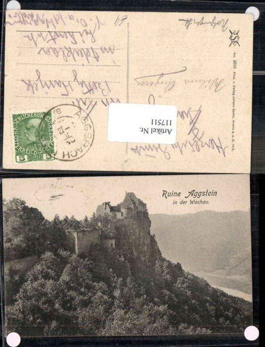 117511, Aggstein ruins on the Danube in Wachau