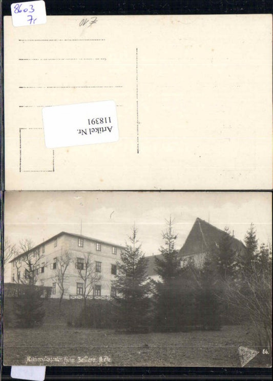 118391, Photo postcard Zeillern near Amstetten 1920 