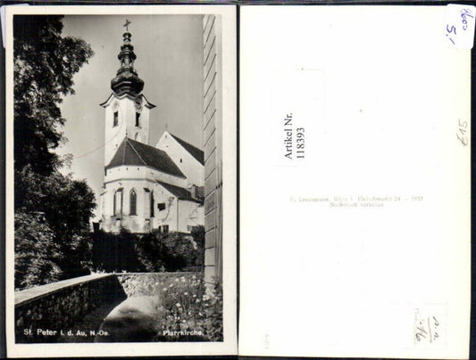 118393, St. Peter in der Au, part of the church 