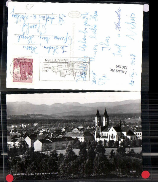 120189, Amstetten Sacred Heart Church 