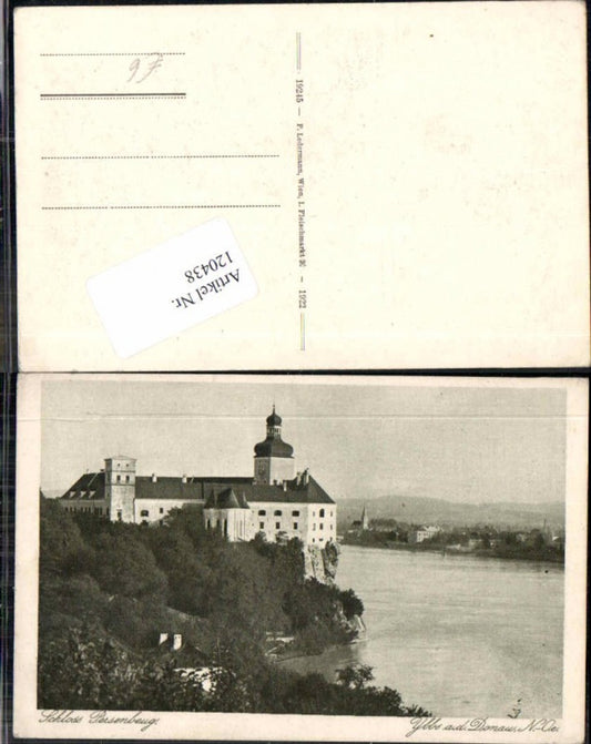 120438, Persenbeug Castle near Ybbs an der Donau 1920