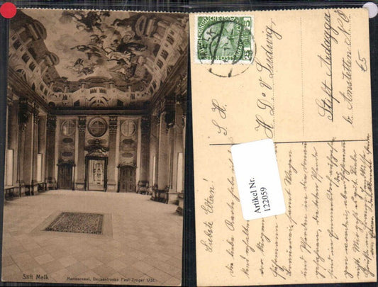 122059, Melk Marble Hall 1915