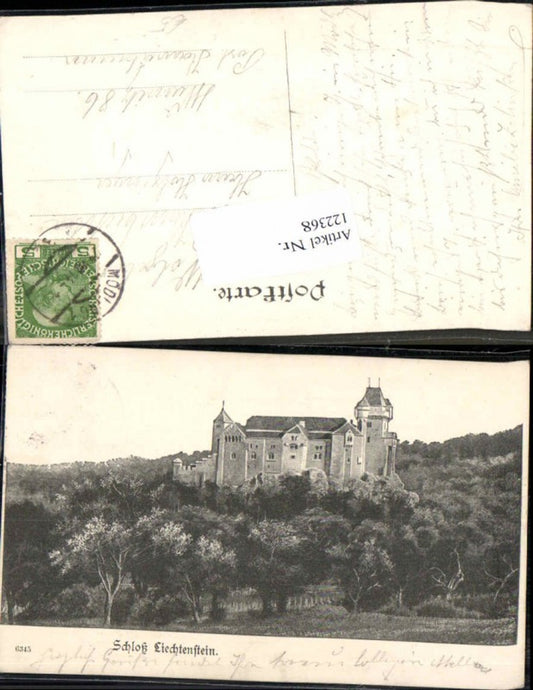 122368, Liechtenstein Castle near Maria Enzersdorf 1915