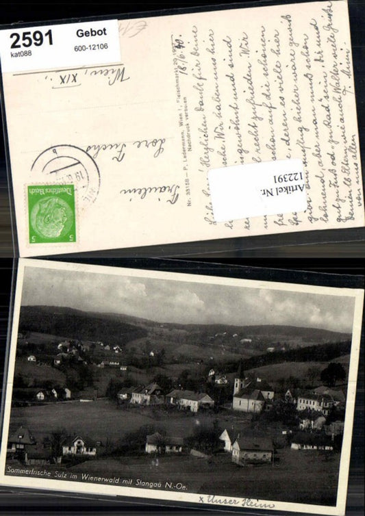 122391, Sulz im Wienerwald m. Stangau