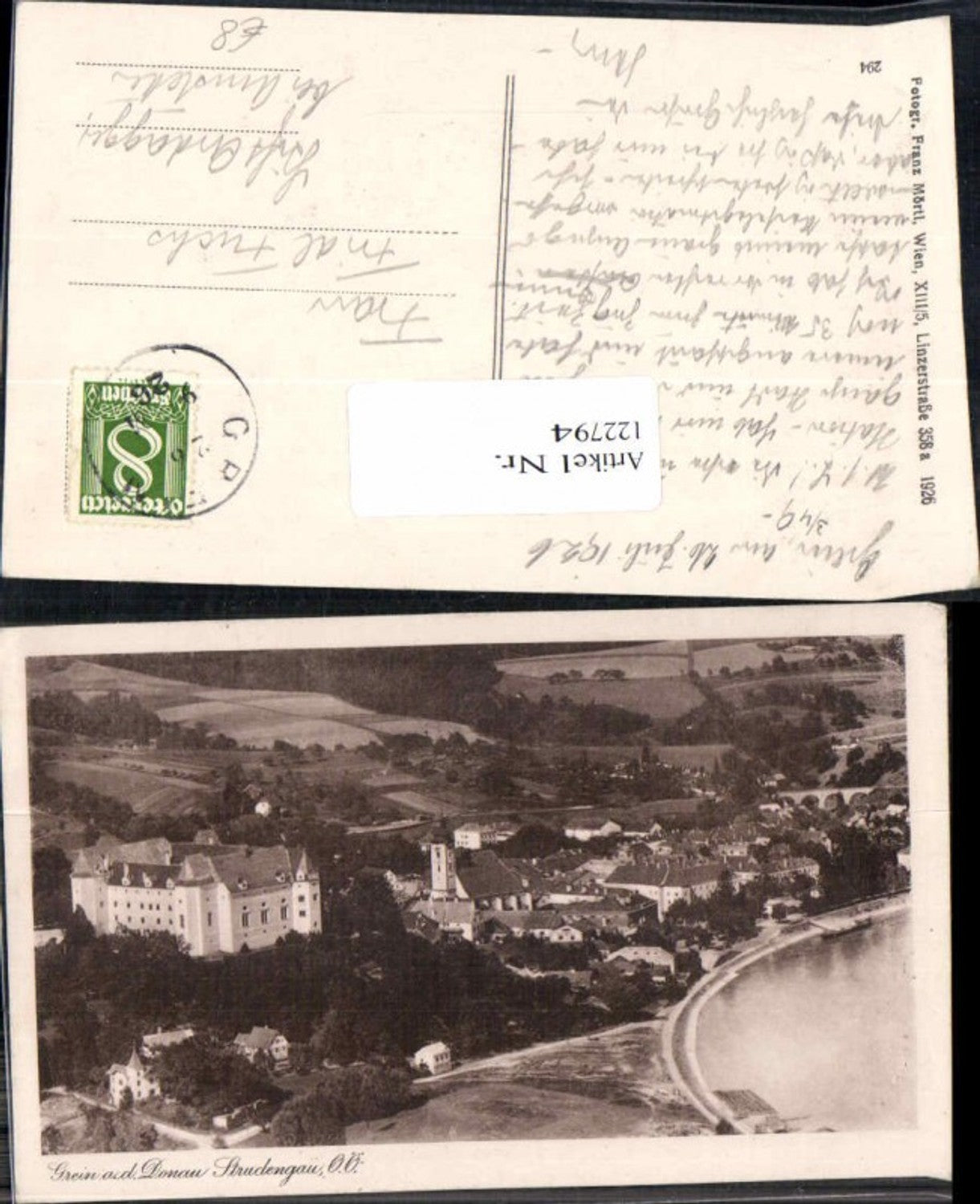 122794, Grein ad Donau Strudengau 1920
