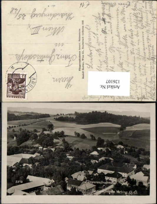 126107,Aerial photograph Arbing near Perg pub Hodina 2318